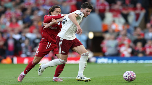  سوبوسلاي يهدي ليفربول انتصارا ثمينا على أرسنال في الدوري الإنجليزي 