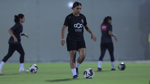  المنتخب النسوي تحت سن 17 يرفع وتيرة تدريباته ويلتقي نظيره السعودي 
