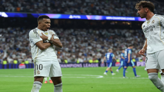  مبابي يقود ريال مدريد إلى فوز صعب على مرسيليا في دوري الأبطال 