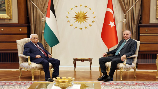  عباس خلال لقائه أردوغان: ضرورة اتخاذ خطوات جادة لمنع إسرائيل من ضم الضفة الغربية 