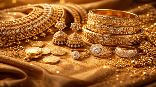 انخفاض سعر غرام الذهب عيار 21 بمقدار 7.1 دينار في السوق المحلي الاثنين