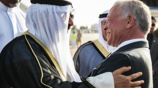 الملك يودع أمير الكويت بعد اختتام زيارة دولة استمرت يومين للأردن