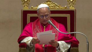 البابا لاوون الرابع عشر: للفلسطينيين الحق في العيش بسلام على أرضهم