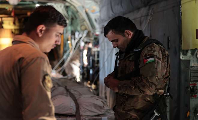 الأردن يواصل جهوده في دعم سكان غزة بالإنزالات الإغاثية
