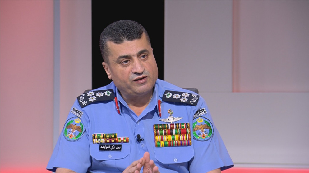 مساعد مدير الأمن العام لأمن الأقاليم العميد أيمن العوايشة. (المملكة)