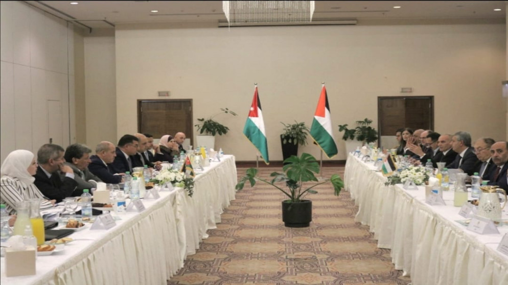 الاجتماعات التحضيرية للجنة العليا الأردنية الفلسطينية المشتركة في رام الله (رئاسة الوزراء)