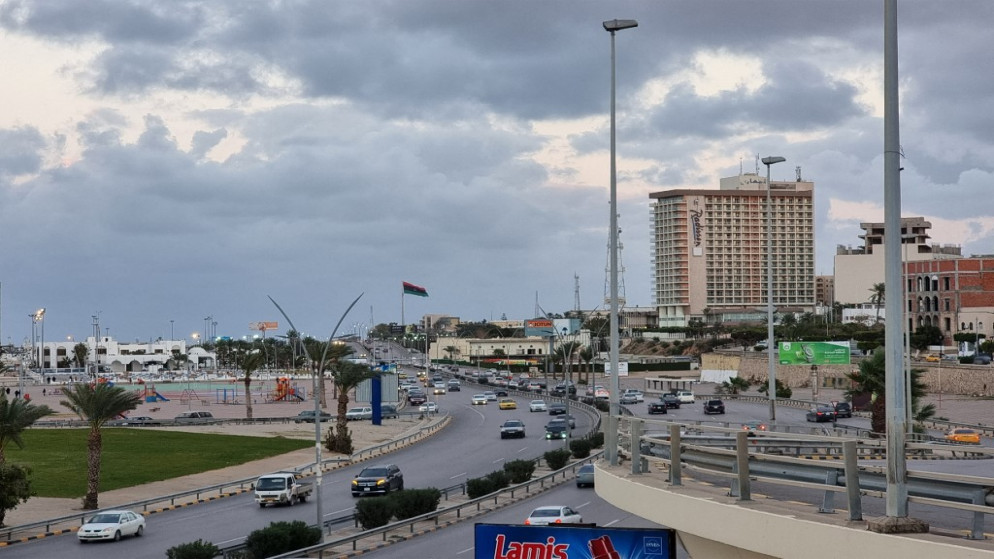 شارع في العاصمة الليبية طرابلس الغرب. (أ ف ب)