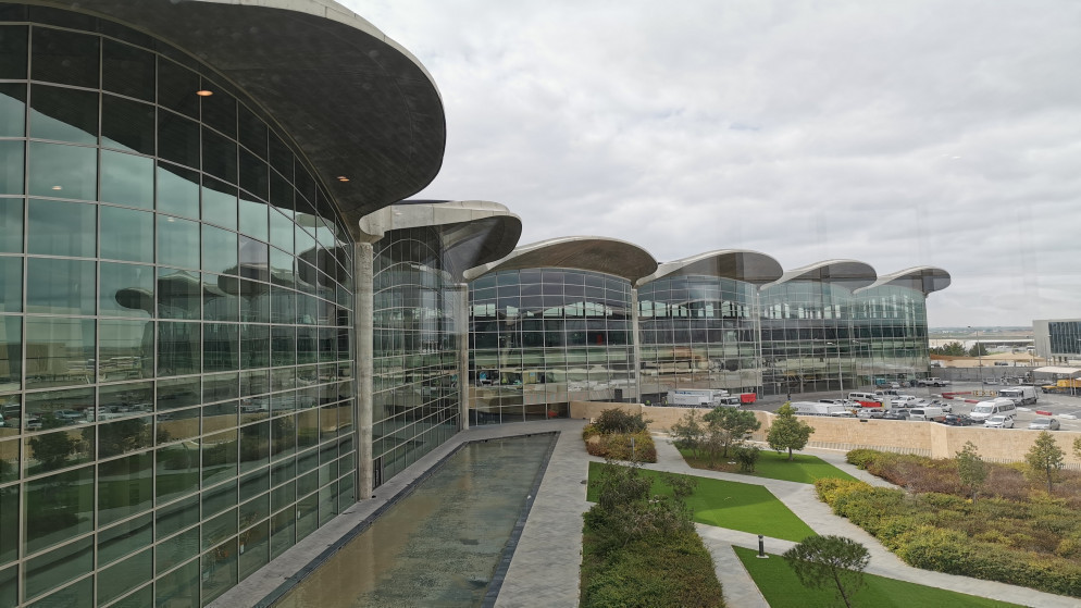 مطار الملكة علياء الدولي في عمّان . (shutterstock)