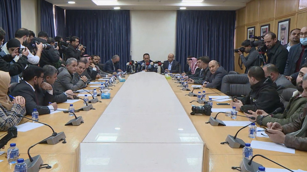 اجتماع لجنة الزراعة والمياه والبادية في مجلس النواب بمناقشة "إعلان النوايا" الموقع مع الإمارات وإسرائيل. (المملكة)