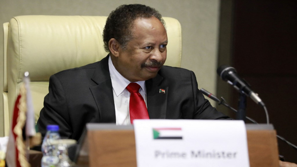 رئيس الوزراء السوداني عبد الله حمدوك، 30 أيلول/سبتمبر 2021. (أ ف ب)