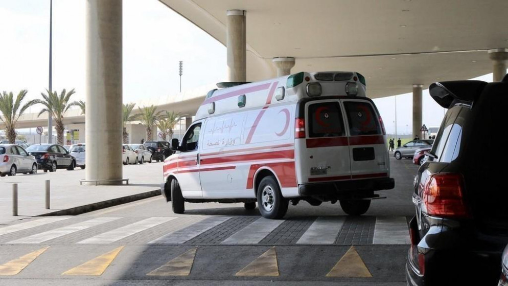 صورة أرشيفية لمركبة إسعاف تابعة لوزارة الصحة. (صلاح ملكاوي / المملكة)