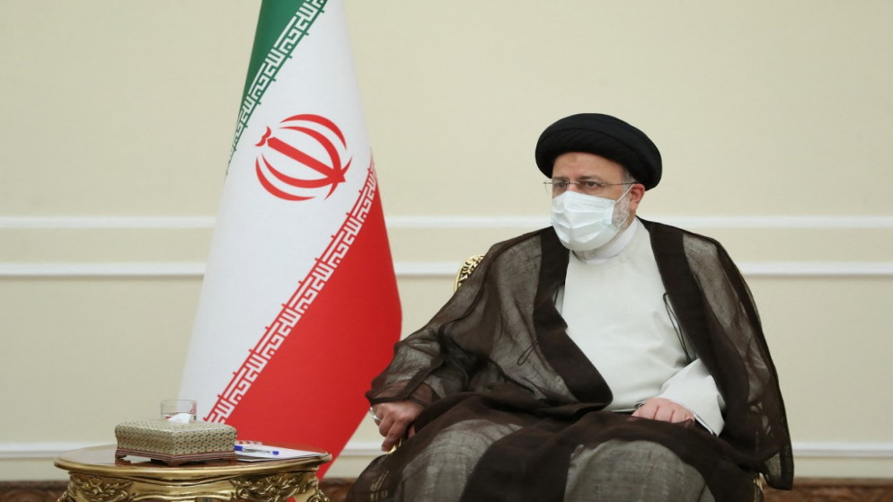 الرئيس الإيراني إبراهيم رئيسي. (أ ف ب)