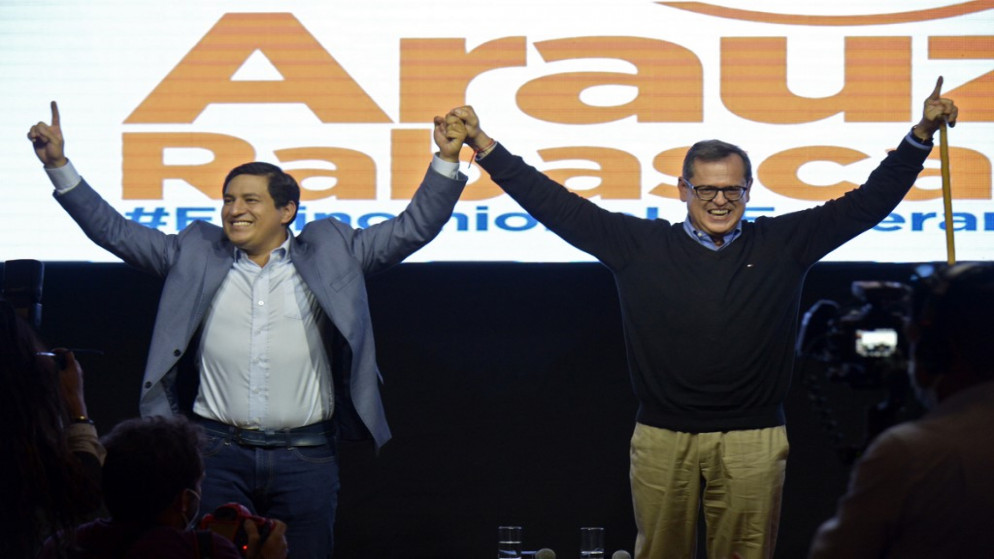 أندريس أراوز يعلن فوزه في انتخابات الرئاسة بالإكوادور 