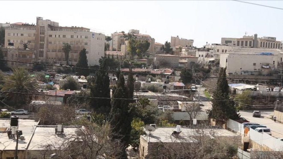 صورة أرشيفية لمبان في منطقة الشيخ جراح في القدس المحتلة. (وفا)