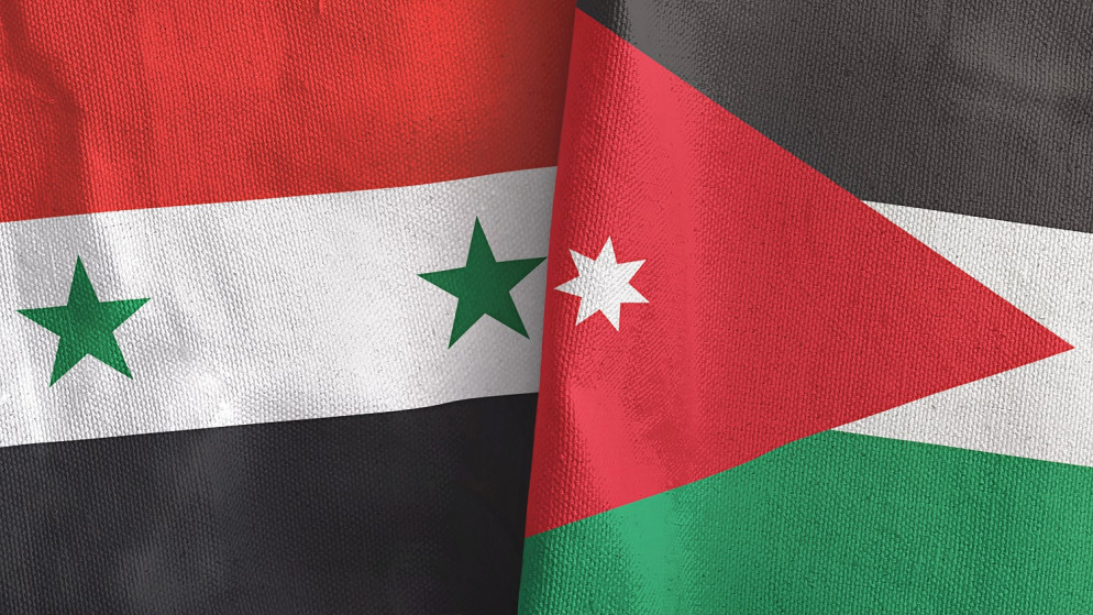 علما الأردن وسوريا. (shutterstock)