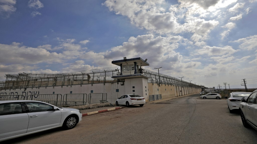 سجن "جلبوع" قرب بيسان في الأراضي الفلسطينية المحتلة. 05/09/2021. (أ ف ب)