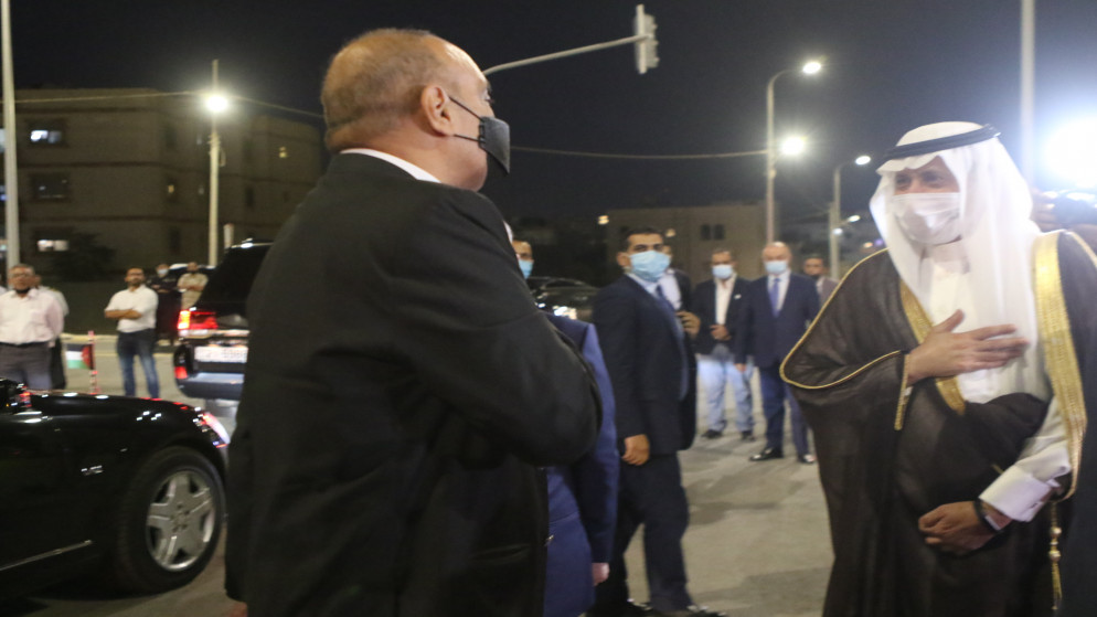 جانب من افتتاح رئيس الوزراء بشر الخصاونة الاثنين، مشروع تقاطع مرج الحمام.6/9/2021 (صلاح ملكاوي/المملكة) جانب من افتتاح رئيس الوزراء بشر الخصاونة الاثنين، مشروع تقاطع مرج الحمام.6/9/2021 (صلاح ملكاوي/المملكة)