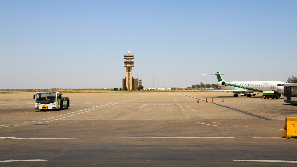 صورة من داخل مطار بغداد الدولي. (shutterstock)