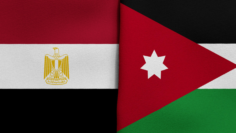 علما الأردن ومصر. (shutterstock)
