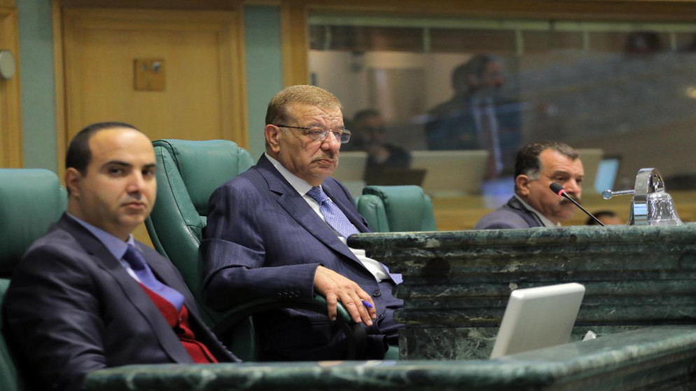 مجلس النواب خلال مواصلته مناقشة مواد مشروع تعديل الدستور الأردني لسنة 2021. (مجلس النواب)