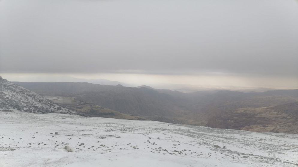 الثلوج تغطى إحدى المحميات التابعة للجمعية الملكية لحماية الطبيعة
