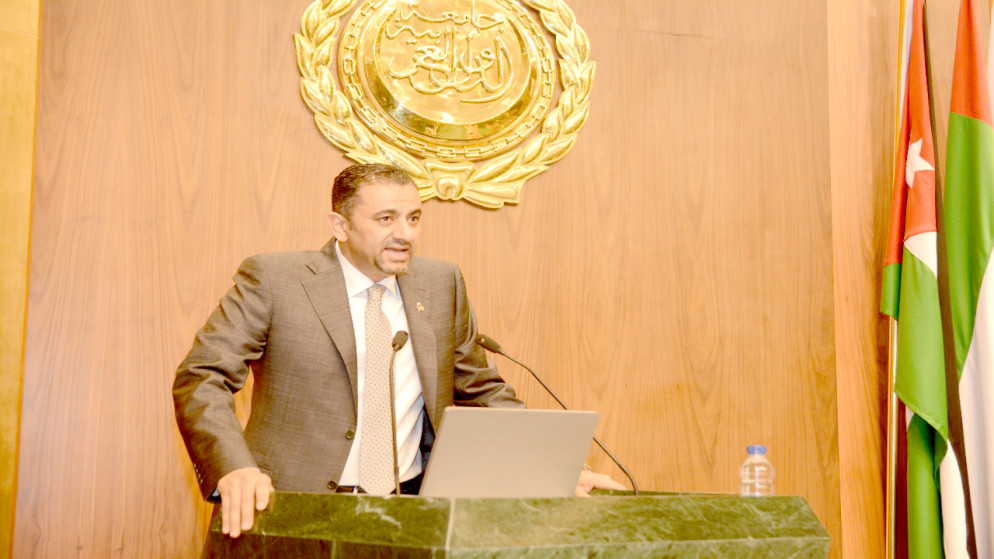 النائب خالد أبو حسان رئيس المجموعة رفيعة المستوى للتكنولوجيا والابتكار والتحول الرقمي في البرلمان العربي. (بترا)