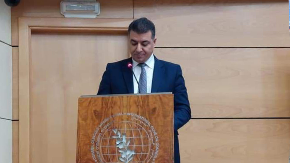 وزير الزراعة ورئيس المجلس الدولي للزيتون خالد الحنيفات (وزارة الزراعة).