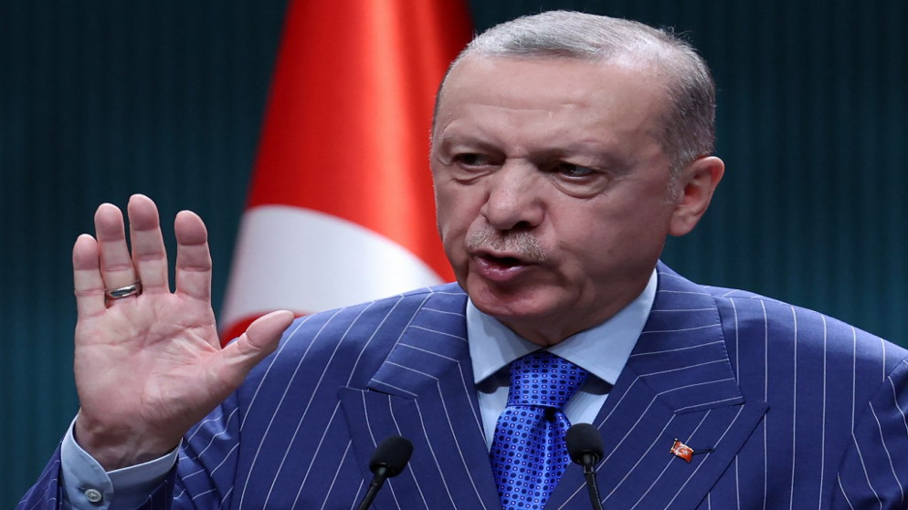 الرئيس التركي رجب طيب أردوغان. (أ ف ب)