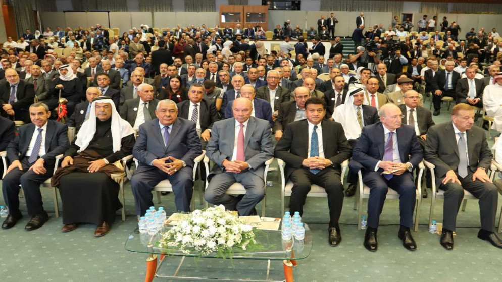 حضور في حفل تأبين الوزير الأسبق والفقيه الدستوري الراحل محمد الحموري. (بترا)