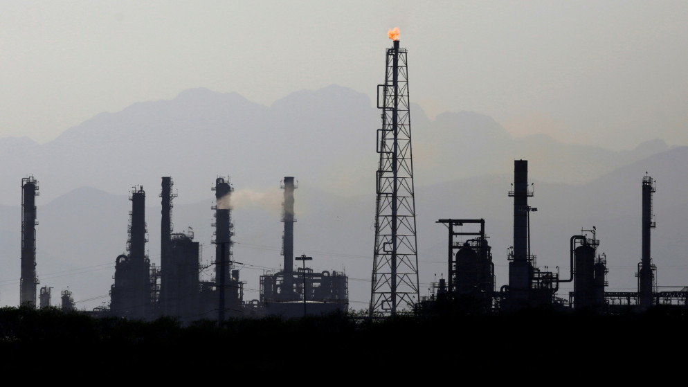 مصفاة شركة النفط الحكومية المكسيكية بيمكس كاديريتا في كاديريتا. (رويترز)