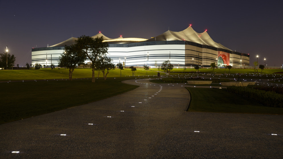 ملعب البيت الذي سيستستضيف المباراة الافتتاحية لكأس العالم في قطر 2022. (قطر 2022)