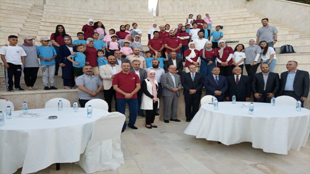فعاليات مخيم الأطفال المصابين بالسكري النوع الأول الذي تقيمه نقابة الممرضين. (وزارة الصحة)