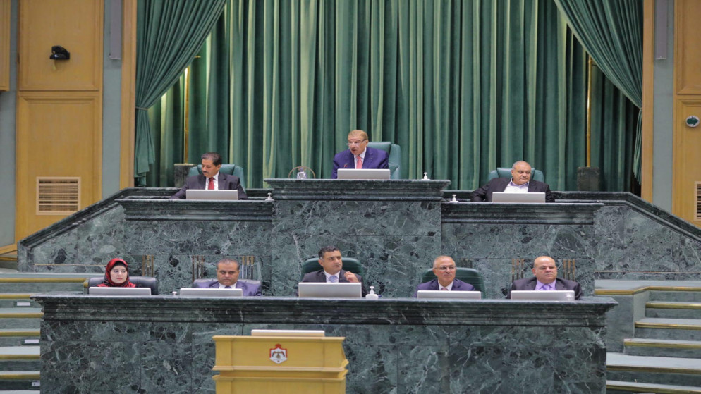 جانب من جلسة تشريعية لمجلس النواب. (مجلس النواب)