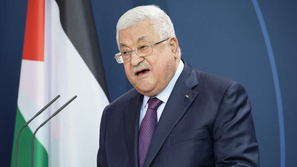 الرئيس الفلسطيني محمود عباس. (أ ف ب)