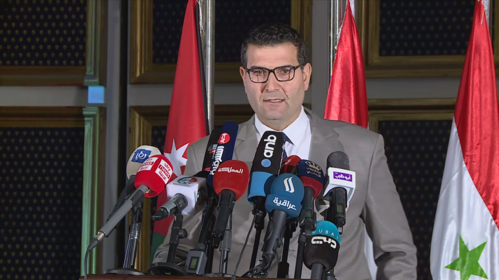 وزير الزراعة اللبناني عباس الحاج حسن خلال اجتماع في عمّان بين وزراء الزراعة في الأردن ولبنان والعراق وسوريا. 25/09/2022. (المملكة)