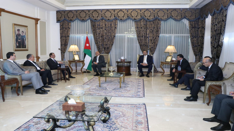رئيس الوزراء يلتقي وزراء الزراعة العراقي والسوري واللبناني.(بترا)