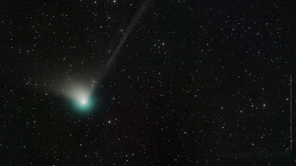 A comet spotted last March will pass near the sun for the first time in 50,000 years