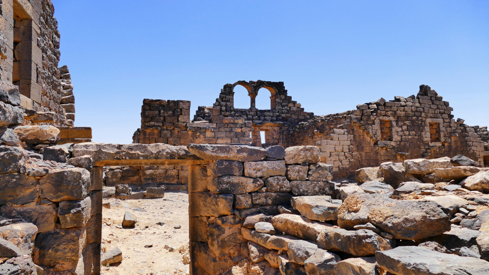 مدينة أم الجمال الأثرية في محافظة المفرق. (Shutterstock)