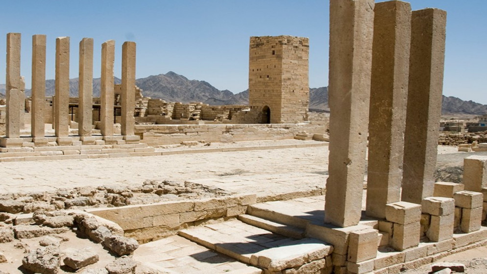 تضم مرتفعات مملكة سبأ القديمة في محافظة مأرب في وسط غرب اليمن سبعة مواقع أثرية. (يونسكو)