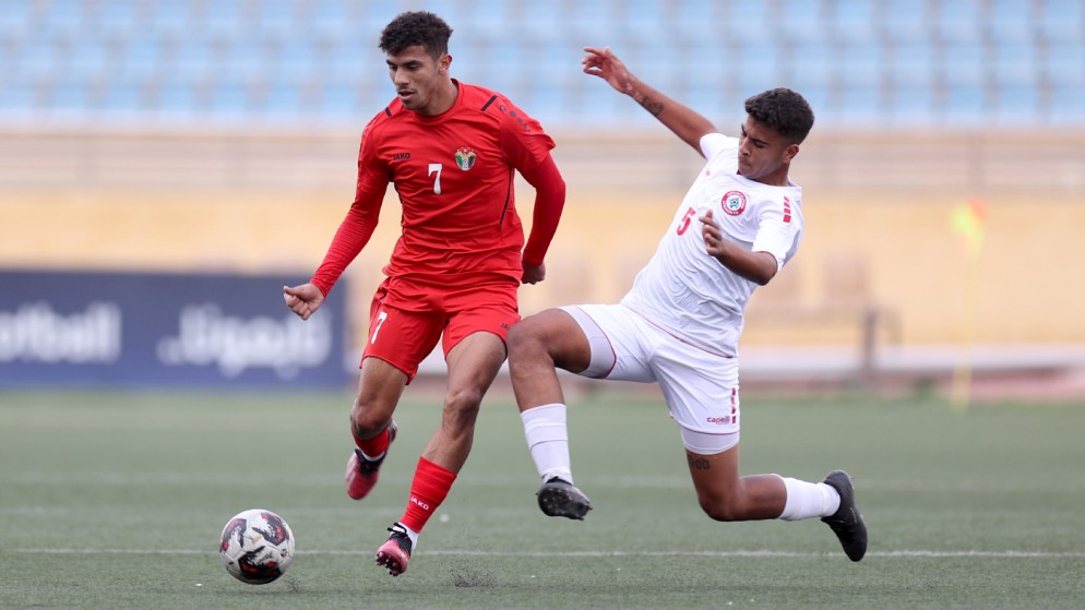 منتخب الشباب لكرة القدم يفوز على لبنان . (بترا)