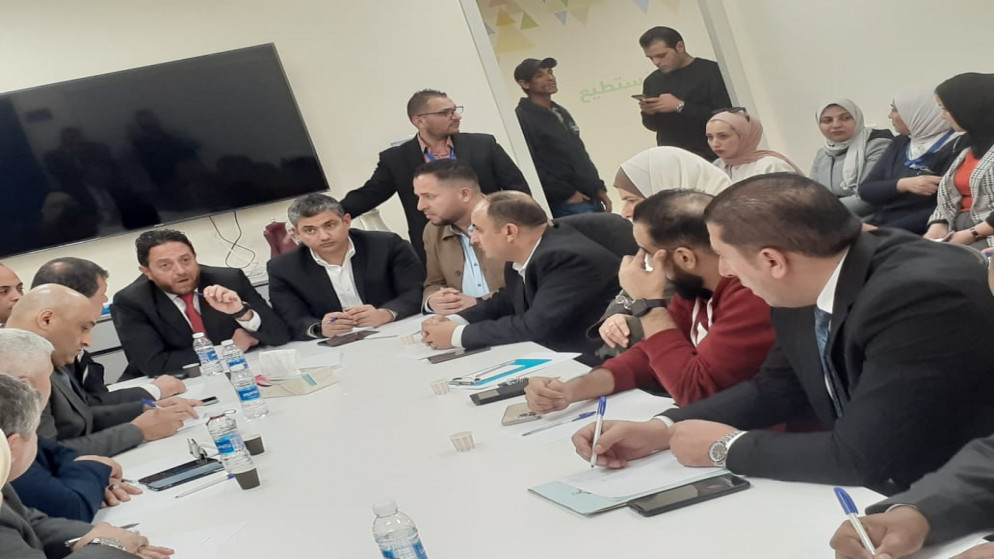 لجنة الصحة والبيئة النيابية تزور مستشفى العقبة الميداني وصحة العقبة. (بترا)