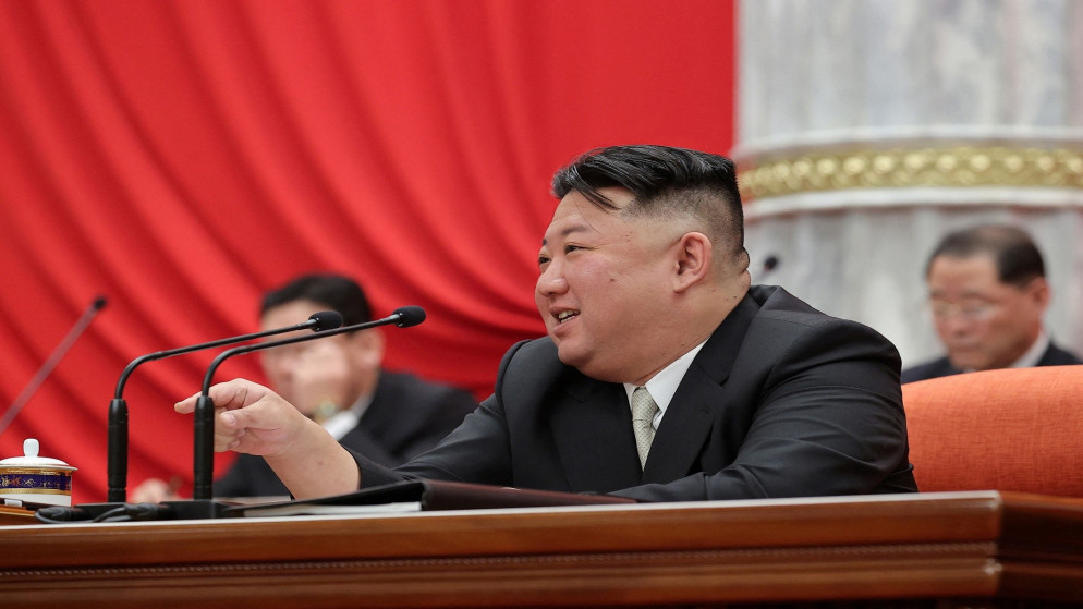 الزعيم الكوري الشمالي كيم جونغ أون في بيونغ يانغ. (رويترز)