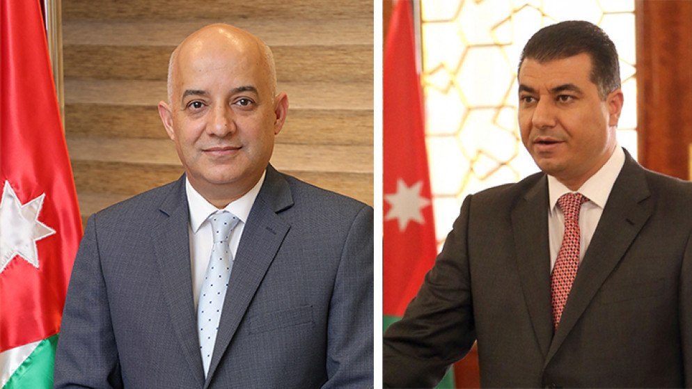 وزيرا الزراعة خالد الحنيفات والاتصال الحكومي الناطق الرسمي باسم الحكومة مهند المبيضين. (بترا) وزيرا الزراعة خالد الحنيفات والاتصال الحكومي الناطق الرسمي باسم الحكومة مهند المبيضين. (بترا)