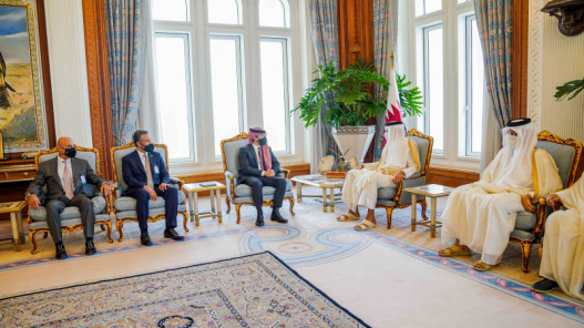 ولي العهد يبحث مع أمير قطر زيادة فرص تشغيل الكفاءات الأردنية في قطر ولي العهد يبحث مع أمير قطر زيادة فرص تشغيل الكفاءات الأردنية في قطر