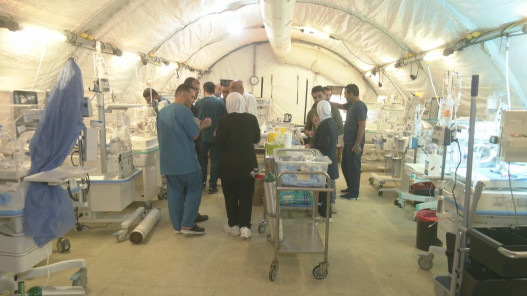 الميداني الأردني غزة 2: حالات مستقرة وأخرى خطرة للأطفال الخدج في المستشفى