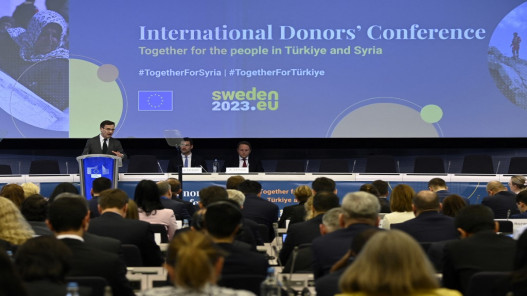  مانحون دوليون يتعهدون بتقديم 7 مليارات يورو استجابة لزلزال تركيا وسوريا 
