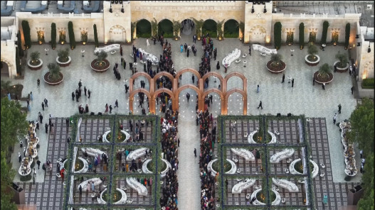  مساحة الاستقبال في قصر الحسينية..عمق وتنوع في التقاليد 