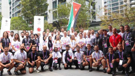  الأمير فيصل يطمئن على البعثة الأردنية بدورة الألعاب الآسيوية 