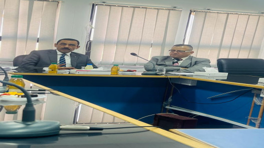  مهيدات يتفقد مشروع تيسير التجارة الإلكترونية ودمج الجهات الرقابية بجمرك مطار التخليص 