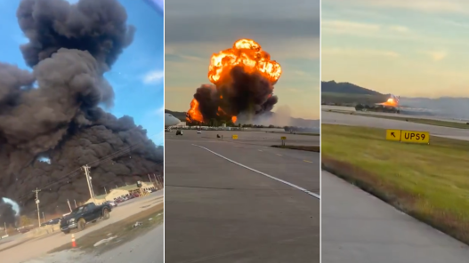  تحطّم طائرة شحن قرب مطار لويفيل في وسط الولايات 